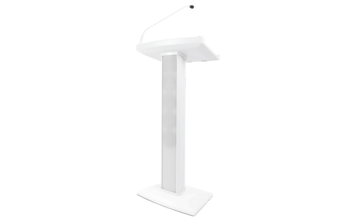 Lectern Active White